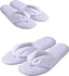 Flip Flops Spa Slippers 4 Pairs Guest Slippers Hotel Slippers in Salons Guest Room Hospital Washable Not Disposable