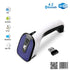 ScanAvenger Portable Wireless Bluetooth Barcode Scanner: 3-in-1 Hand Scanners - Cordless, Rechargeable 1D and 2D Scan Gun for Inventory Management - Wireless, Handheld, USB Bar Code/QR Code Reader