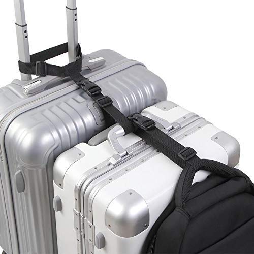 Strap to attach sale bag to suitcase