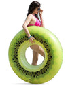 Jasonwell Giant Kiwi Pool Party Float 45 Inch Inflatable Pool Floats Tube Rafts with Fast Valves Summer Beach Swimming Pool Lounge Decorations Toys for Adults & Kids