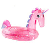 FUNBOY Inflatable Glitter Unicorn Pool Float