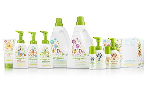Babyganics Foaming Dish & Bottle Soap for Travel, Fragrance Free, 3.38oz, 3 Pack, Packaging May Vary