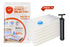 YANSER Space Saver Bags Vacuum Storage Bags for Clothes，6 Small，20” ×28”, Travel Pump, Reusable Durable & Waterproof, 80% Space Saved, 6 Pack Small Travel Storage Bags