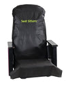 Seat Sitters Airplane Seat Cover, Tray Table Cover and Face Mask Kit - Adult Edition