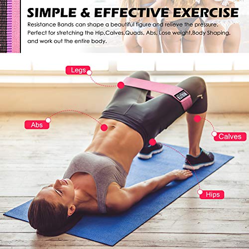 Walito Resistance Bands for Legs and Butt,Exercise Bands Set Booty