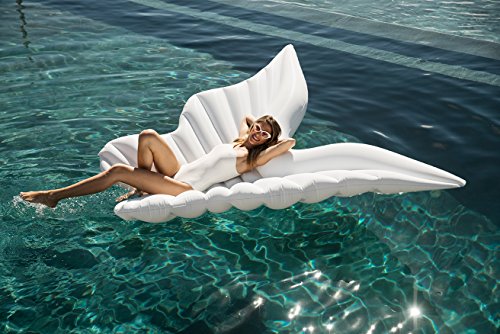FUNBOY Giant Inflatable Angel Wings Pool Float
