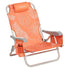Lightspeed Outdoors Reclining Beach Chair | Lightweight Folding Chair (Summer Sunset)