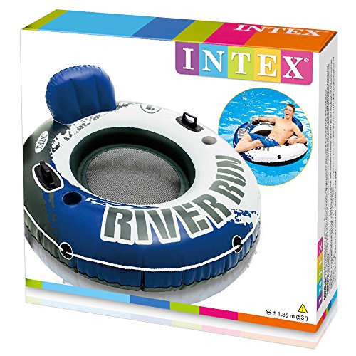 Intex River Run I Sport Lounge, Inflatable Water Float, 53