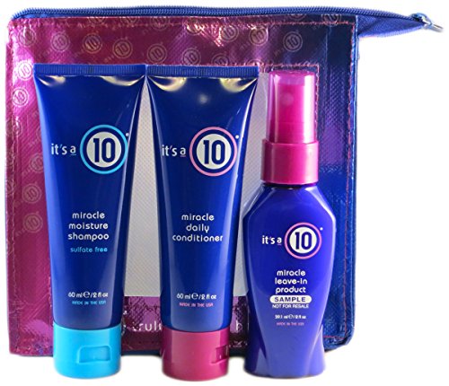 It's a 10 Miracle Travel Set - Shampoo, Conditioner & Leave-in Product