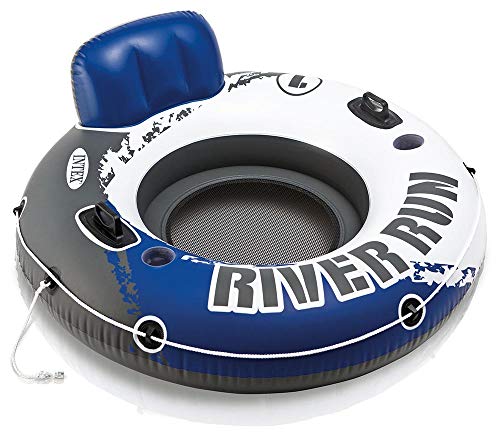 Intex River Run I Sport Lounge, Inflatable Water Float, 53" Diameter