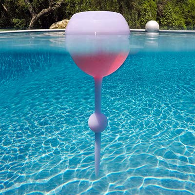 Floating Glass, Acrylic Shatterproof Wine, Beer, Cocktail, Drinking Glasses Pool Beach Camping 12oz
