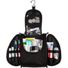 42 Travel Hanging Toiletry Bag – Large Kit Organizer for Men & Women – Spacious & Compact, 17 Compartments for all you need - Strong Zippers, Sturdy Hook, Water Resistant