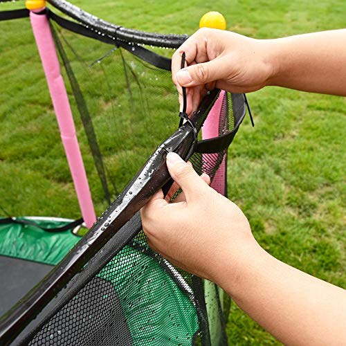 Bobor Trampoline Sprinkler for Kids Outdoor Trampoline Backyard