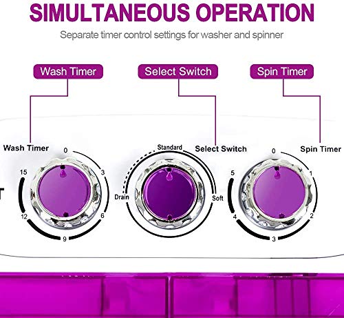 Mini Portable Washing Machine (10lb)