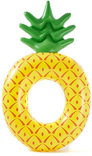 Luxy Float Giant Inflatable Pineapple Pool Float for Adults & Kids