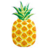 Intex Pineapple Inflatable Mat, 85" X 49"