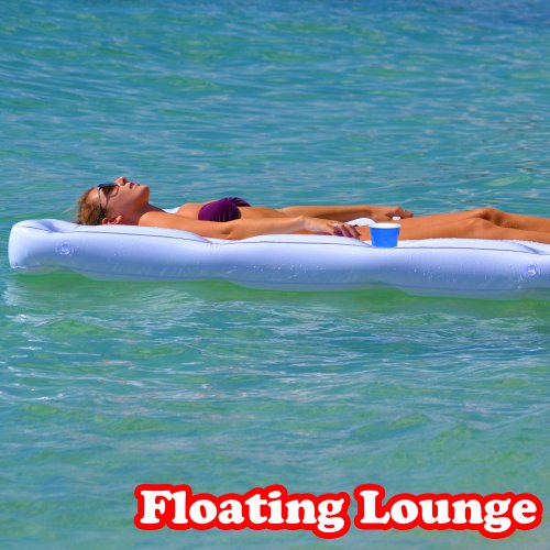 GoPong Pool Lounge Floating Beer Pong Table Inflatable with Social Floating