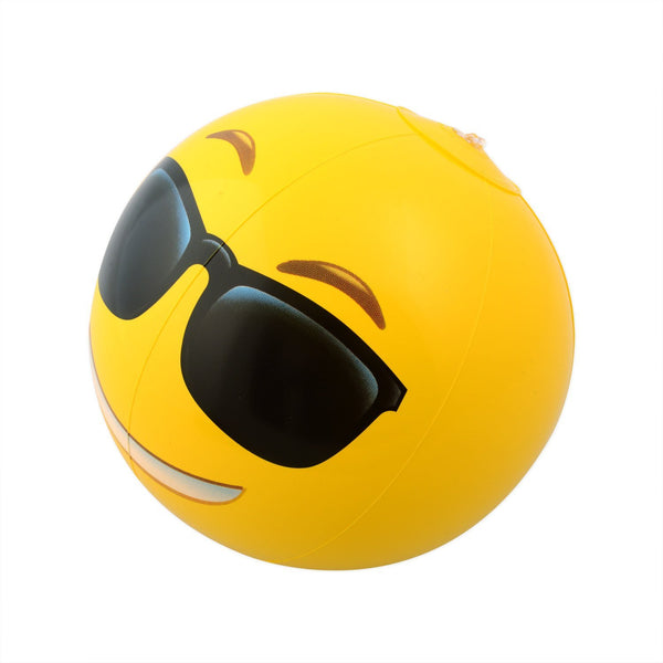 Emoji Inflatable Beach Balls, 12