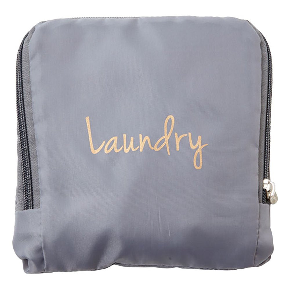 Miamica Laundry Bag, Grey/Gold