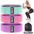 Walito Resistance Bands for Legs and Butt,Exercise Bands Set Booty Bands Hip Bands Wide Workout Bands Sports Fitness Bands Resistance Loops Band Anti Slip Elastic (Set 3)