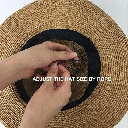 Lanzom Summer Beach Sun Hats for Men Foldable Floppy Travel Packable Staw  Hat, Wide Brim Hat : : Clothing, Shoes & Accessories