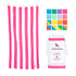 Dock & Bay Quick Dry Pink Beach Towel X-Large (200x90cm, 78x35) - Sand Proof Beach mat, Fast Drying