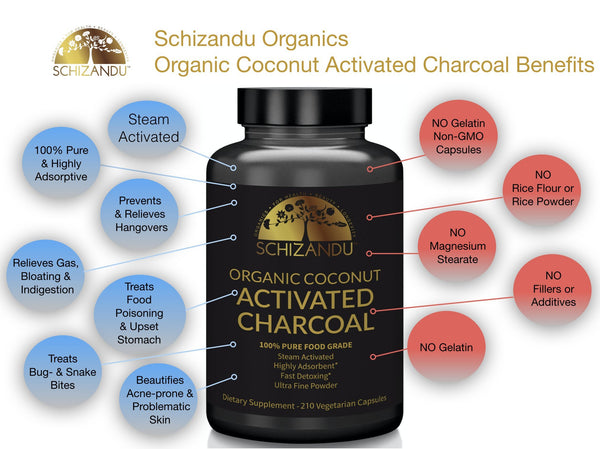 Organic Activated Charcoal Capsules