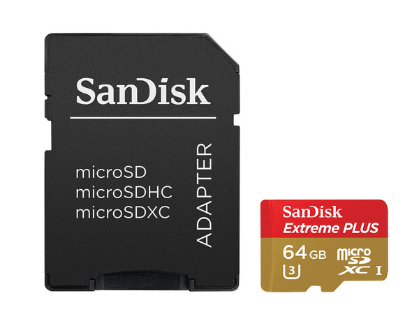 SanDisk Extreme PLUS 64GB microSD