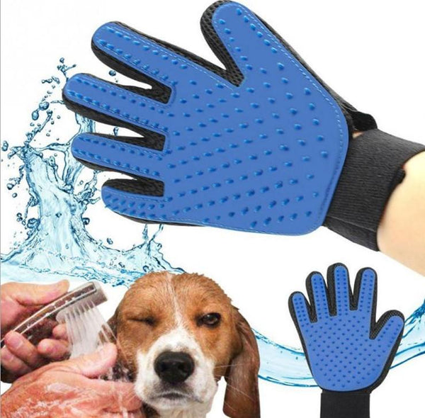 Silicone pet brush Glove Deshedding Gentle Efficient Pet Grooming Dogs Bath Pet cleaning Supplies Pet Dog