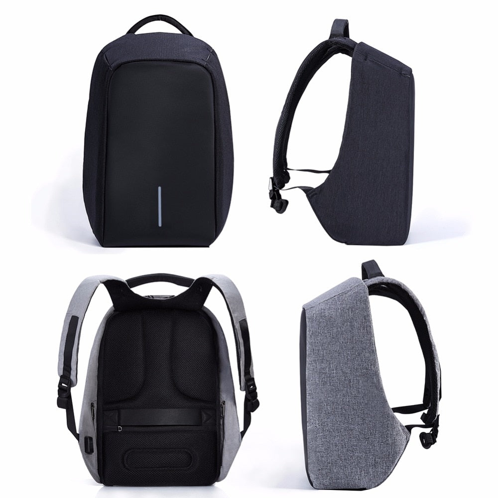 Waterproof Laptop Backpack Men 15inch Multifunction Anti theft Backpack USB Charging Male Travel School Backpacks – plentifultravel Waterproof Laptop Backpack Men 15inch Multifunction Anti theft Backpack USB Charging Male Travel School Backpacks – plentifultravel