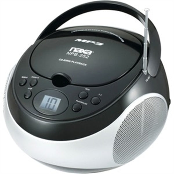 Naxa Portable Mp3/cd Player With Am/fm Stereo Radio