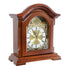 Bedford Clock Collection Redwood Mantel Clock With Chimes