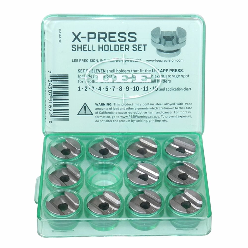 Lee Precision Set Of X-press Shell Holders