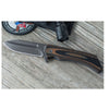 Ka-bar Mark 98 Folder 3.5 In Black Blade Brown-black G-10