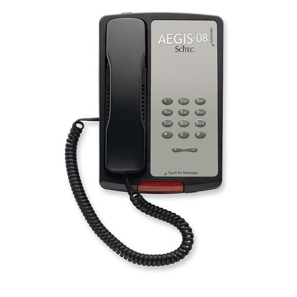 Cetis Aegis-p-08bk 80002 Aegis Single Line Phone