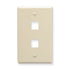 Icc Icc-face-2-al Ic107f02al - 2port Face Almond