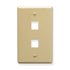 Icc Icc-face-2-iv Ic107f02iv - 2port Face Ivory