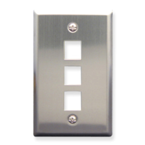 Icc Icc-face-3-ss Ic107sf3ss - 3port Face Stainless Steel