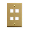 Icc Icc-face-4-iv Ic107f04iv - 4port Face Ivory