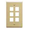 Icc Icc-face-6-iv Ic107f06iv - 6port Face Ivory