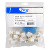 Icc Icc-ic107f5cwh Module, Cat 5e, Hd, 25 Pk, White