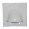 Icc Icc-ic640bdswh Faceplate 2 Gang Bulk Nose White