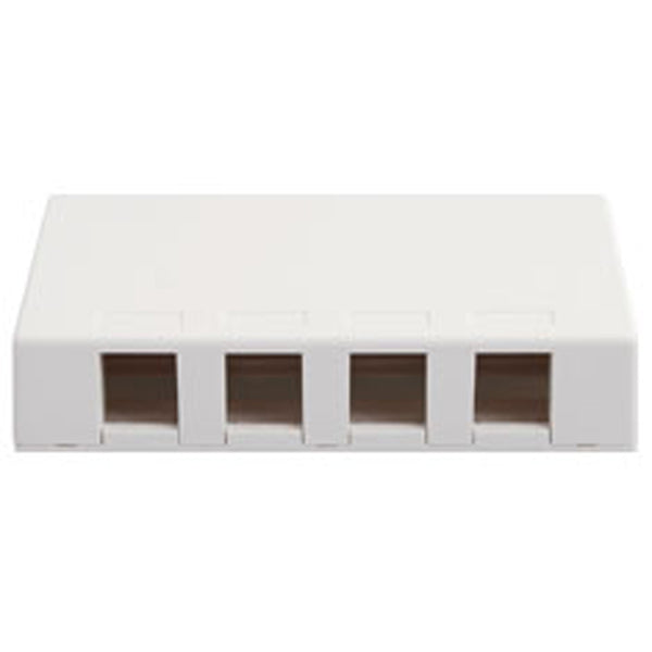 Icc Icc-surface4wh Ic107sb4wh  Surface Box, 4 Port White