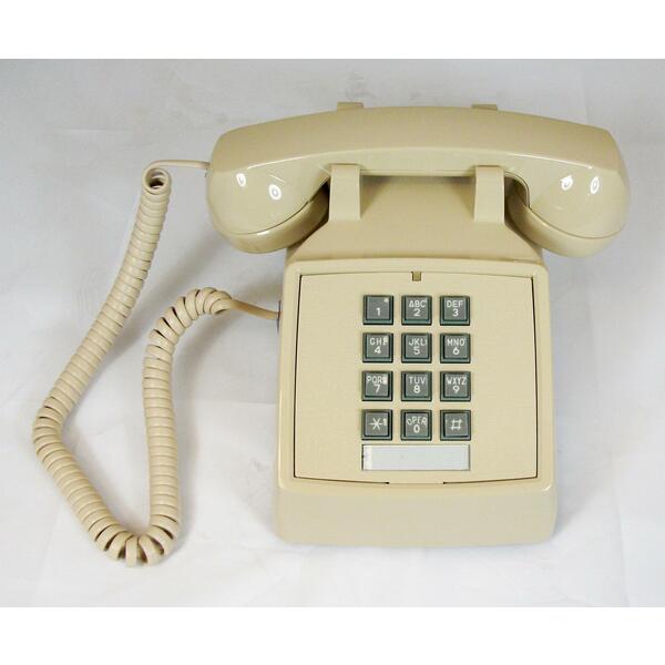 Cortelco Itt-2500-v-as 250044-vba-20m Desk W/ Volume Ash