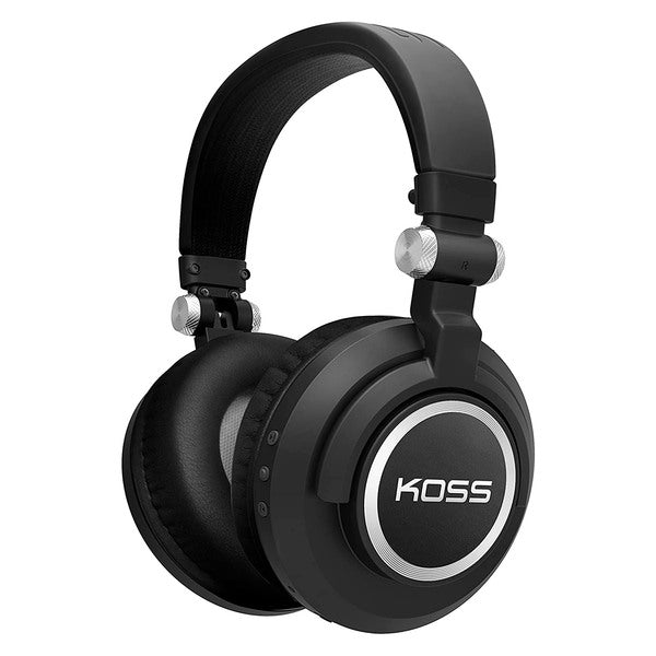 Koss Bt540i Full Size Bluetooth Headphones, Black With Silver Trim
