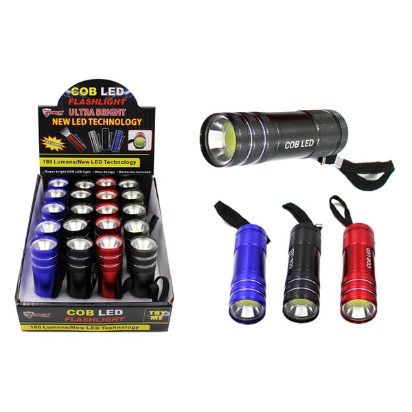COB LED Promo Flashlight Case Pack 20