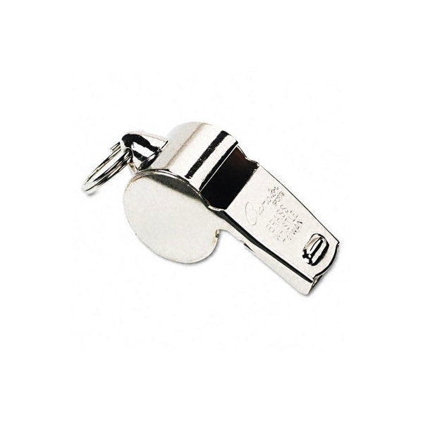 Sports Whistle Heavy-Duty Metal Silver Dozen Case Pack 2