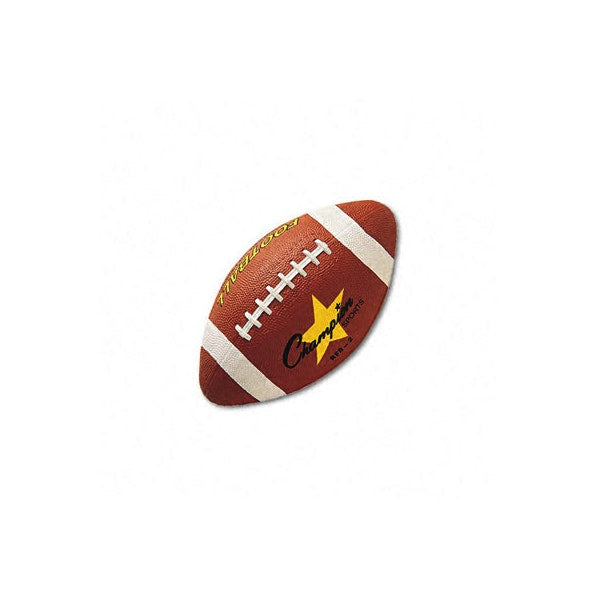 Football Rubber/Butyl 12" Brown Case Pack 3