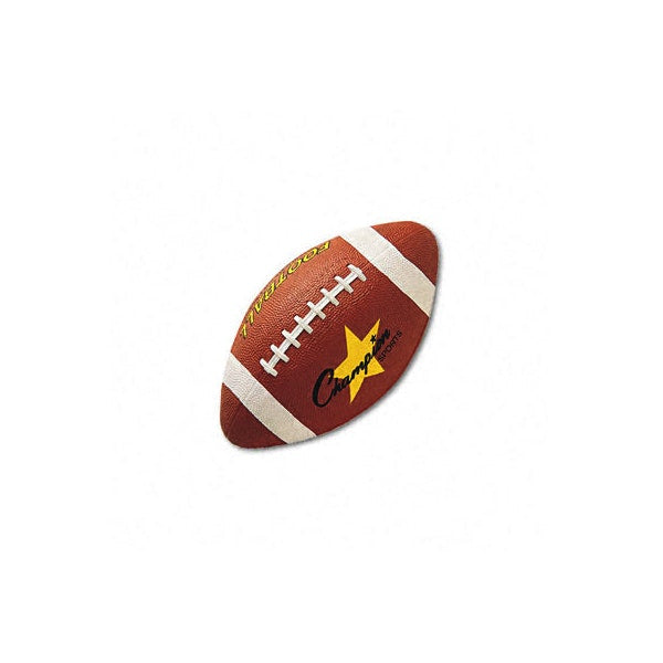 Football Rubber/Butyl 9" Brown Case Pack 3