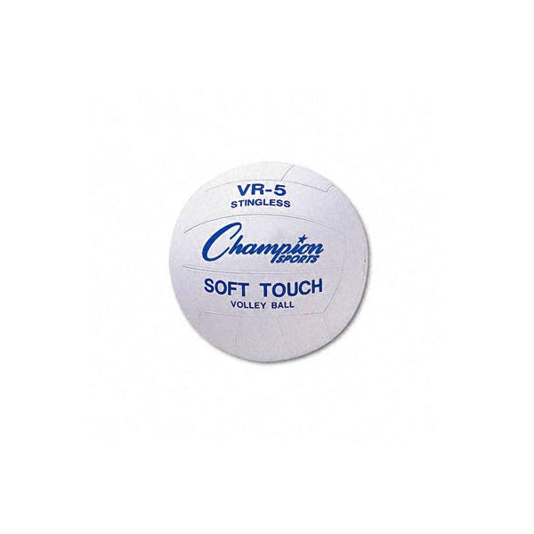 Volleyball Rubber/Nylon Official Size White Case Pack 4